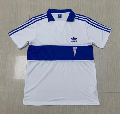 84 Retro Version Universidad Católica Home White Thailand Soccer Jersey-1040