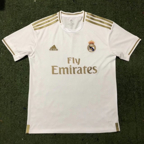 2019-2020 Real Madrid Home White Thailand Soccer Jersey AAA-301