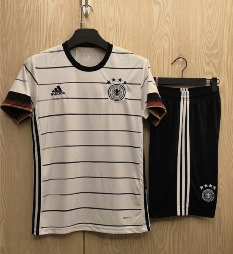 2020-2021 Germany Home White Soccer Uniform-TY