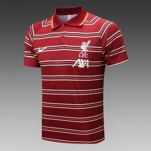 2021-22 Liverpool Red Polo Shirts-815