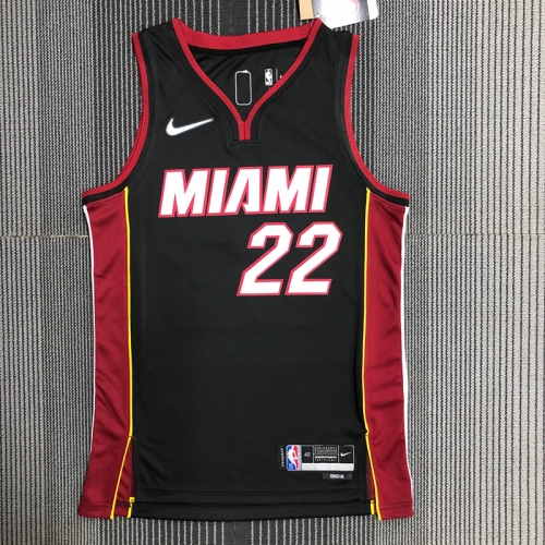 75th Commemorative NBA Miami Heat Black #22 Jersey-311