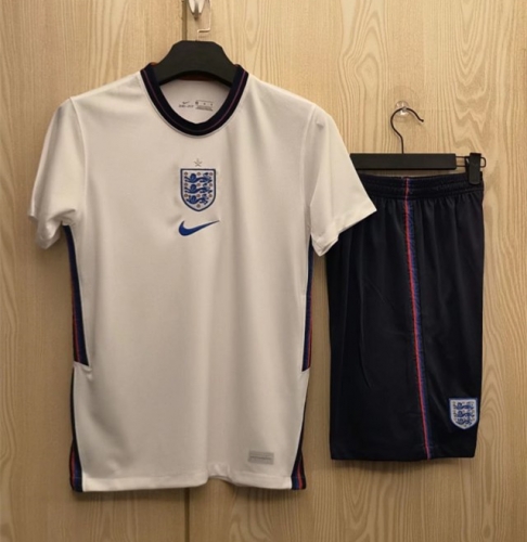 2020-2021 England Home White Soccer Uniform-TJ