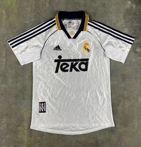 11-12 Retro Version Real Madrid Home White Thailand Soccer Jersey AAA-SL