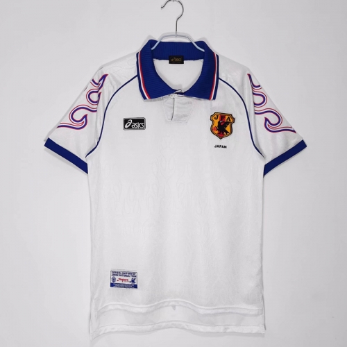 1998 Retro Version Japan Away White Thailand Soccer Jersey AAA-710/503/811