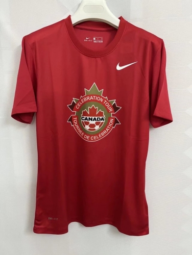 Casual Versio 2021-2022 Canada Red Thailand Soccer Jersey-709
