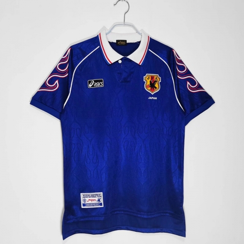 98 Retro Version Japan Home Blue Thailand Soccer Jersey AAA-710/503/811