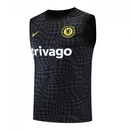 2022/23 Chelsea Black Thailand Soccer Training Vest-418