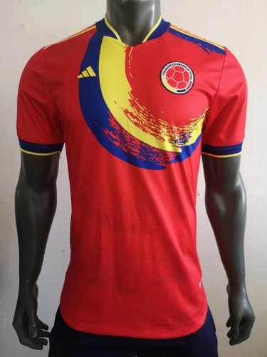 Player Special Version 2022-23 Colombia Red Thailand Soccer Jersey-703