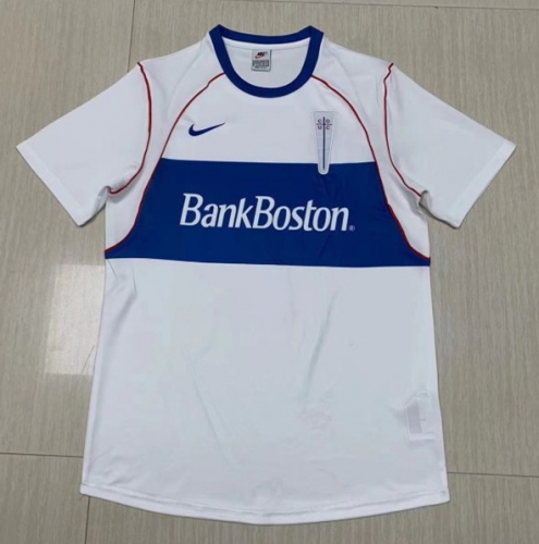 02 Retro Version Universidad Católica Home White Thailand Soccer Jersey-1040