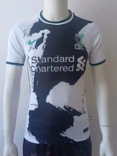 Player Version 2022-23 Liverpool White Thailand Soccer Jersey AAA-807
