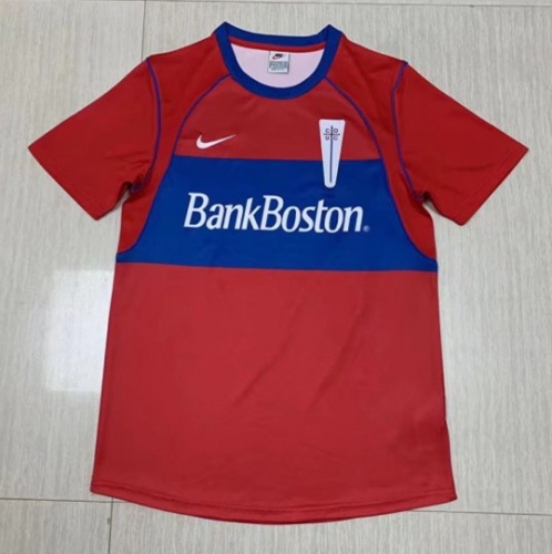 02 Retro Version Universidad Católica Away Red Thailand Soccer Jersey-1040