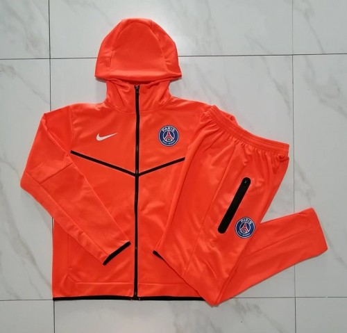 2022/23 Nik Paris SG Orange Thailand Soccer Jacket Uniform With Hat-815