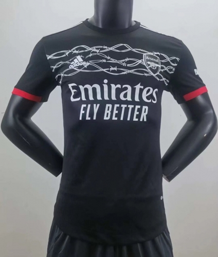 Player Version 2022-23 Arsenal Black Thailand Soccer Jersey AAA-168