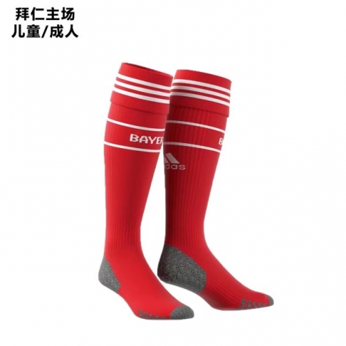 22/23 Bayern München Home Red Thailand Soccer Socks