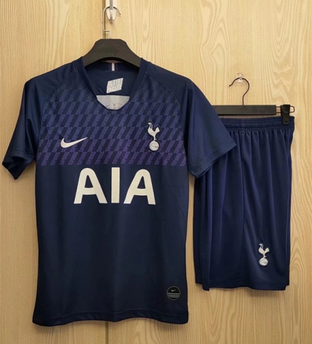 2020-2021 Tottenham Hotspur Purple White Soccer Uniform-TJ