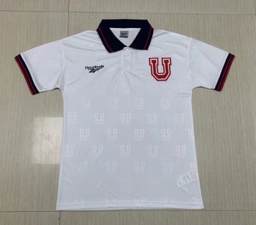 98 Retro Version Universidad de Chile Away White Thailand Soccer Jersey-1040/301