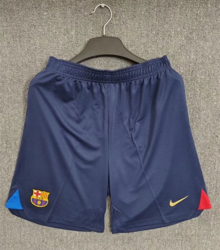 2022-23 Barcelona Home Blue Thailand Soccer Shorts-315