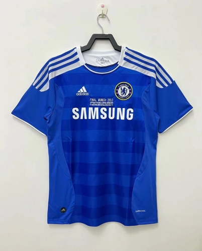 11-12 Retro Version Champions League Chelsea Home Blue Thailand Soccer Jersey AAA-811/710/601