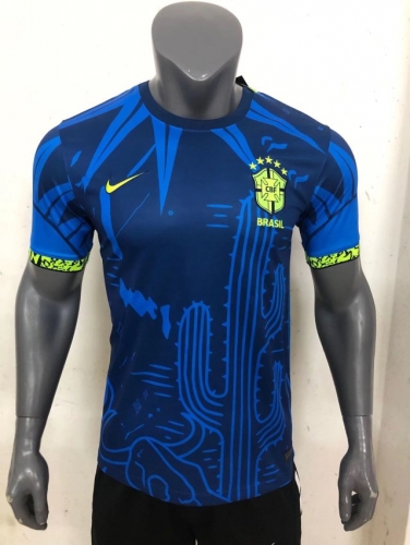 2022-23 Special Version Brazil Blue Soccer Thailand Jersey-510/416