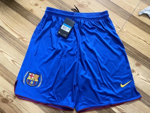 07-08 Retro version Barcelona Blue Thailand Soccer Shorts-313