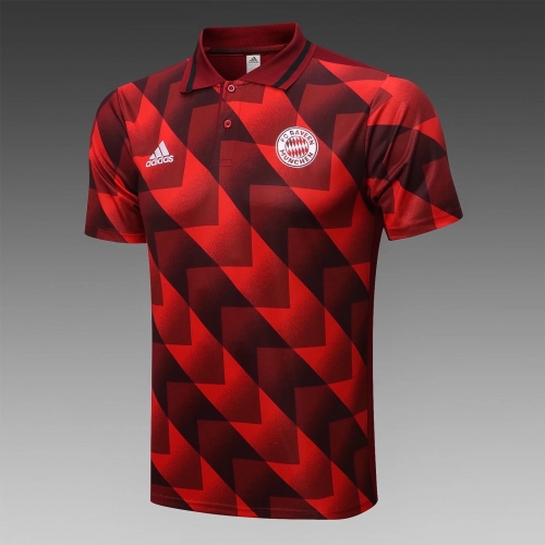 2022/23 Bayern München Red Thailand Polo Shirts-815