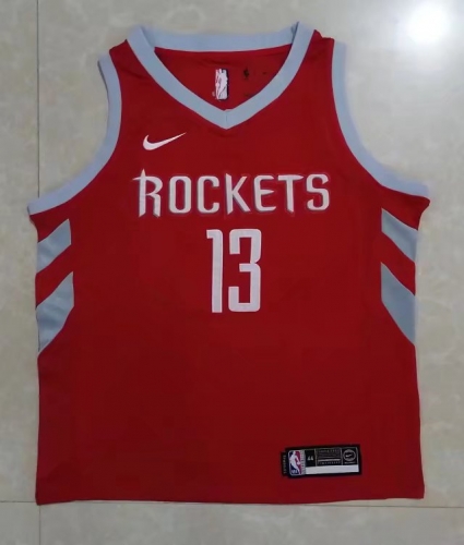 NBA Houston Rockets Red #13 Jersey-815