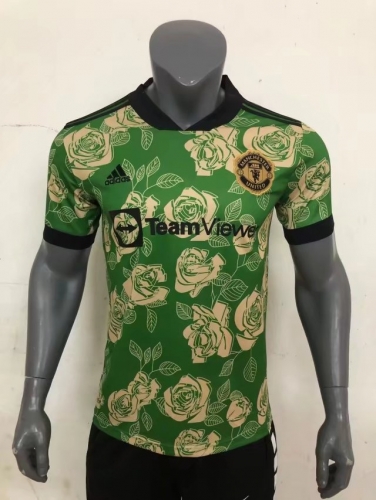 2022-23 Manchester United Green Training Thailand Soccer Jersey AAA-416