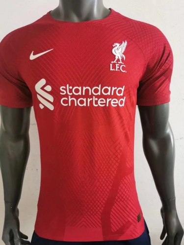 Player Version 2022-23 Liverpool Home Red Thailand Soccer Jersey AAA-703