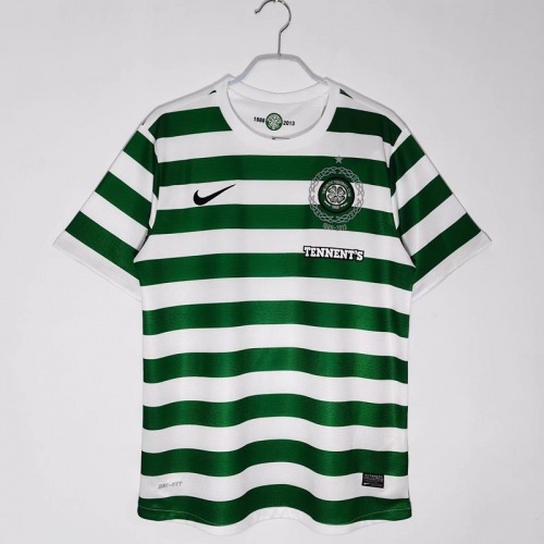 2012/2013 Retro Verison Celtic Home White & Green Thailand Soccer Jersey AAA-710