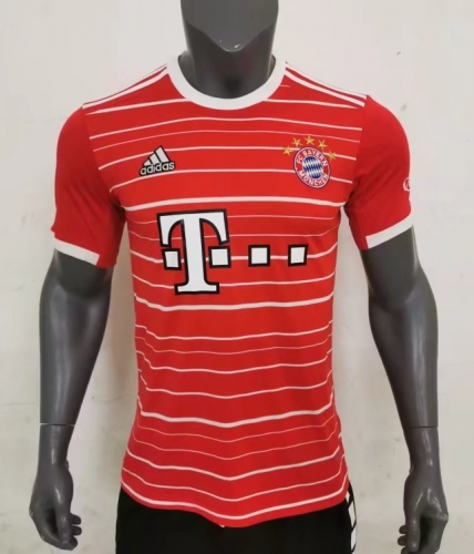 2022-23 Bayern München Home Red Thailand Soccer Jersey AAA-320/408/416