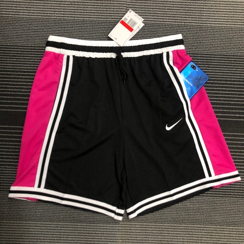 2205 Miami Heat Black & Pink NBA Shorts-311