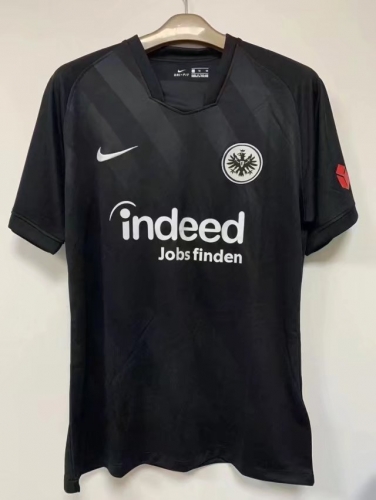 UEFA Champions League Eintracht Frankfurt Home Black Thailand Soccer Jersey AAA-709/313