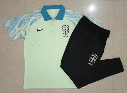 2022/23 Brazil Light Geen Thailand Polo Uniform-815