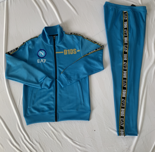 2022/23 Napoli Blue Soccer Jacket Uniform-GDP