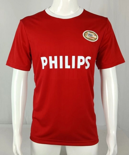 88-89 Retro Version PSV Eindhoven Home Red Soccer Uniform-503