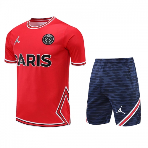 2022/23 Paris SG Red Thailand Soccer Training Uniform-418