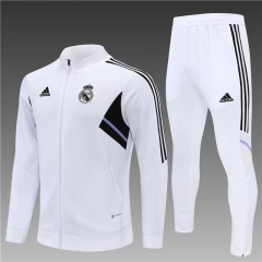 2022/23 Real Madrid White Thailand Jacket Uniform-801/411