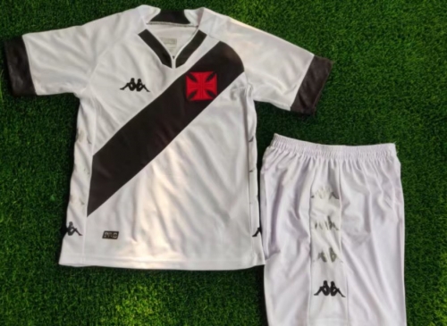 2022-23 CR Vasco da Gama Away White Kids/Youth Soccer Uniform-812