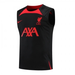 2022/23 Liverpool Black Thailand Soccer Training Vest Top-418