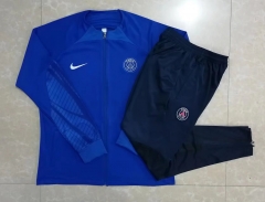 2021/2022 Paris SG Blue Thailand Soccer Jacket Uniform-815