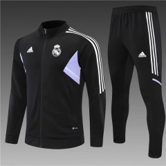 2022/23 Real Madrid Black Thailand Jacket Uniform-801/LH