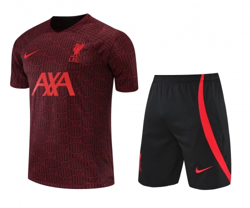 2022/23 Liverpool Red Thailand Soccer Training Uniform-418