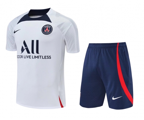 2022/23 Paris SG White Soccer Training Uniform-418