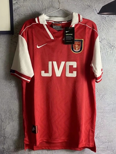 96-97 Retro Version Arsenal Home Red Thailand Soccer Jersey AAA-503/811