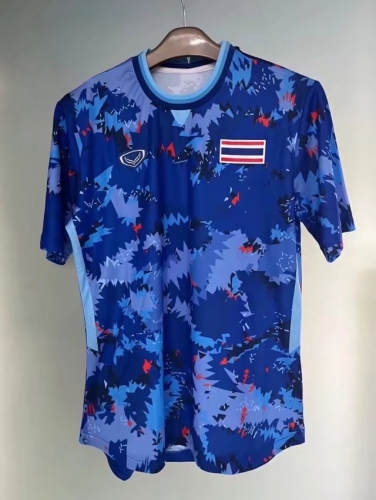 2022/23 Thailand Home Blue Thailand Soccer Jersey AAA-709