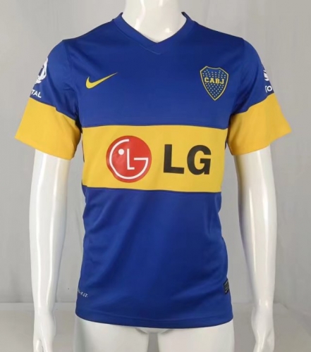 11-12 Retro Version BOCA Juniors Home Blue Thailand Soccer Jersey AAA-503/709