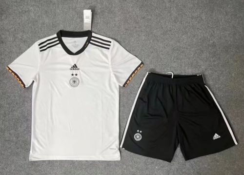 2022-23 Germany Home White Soccer Uniform-FL