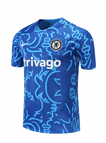 2022/23 Chelsea Blue Thailand Training Soccer Jersey-418