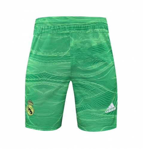 2022/23 Real Madrid Goalkeeper Green Thailand Soccer Shorts-418