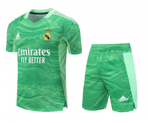 2022/23 Rea Madrid Goalkeeper Green Thailand Soccer Jersey-418